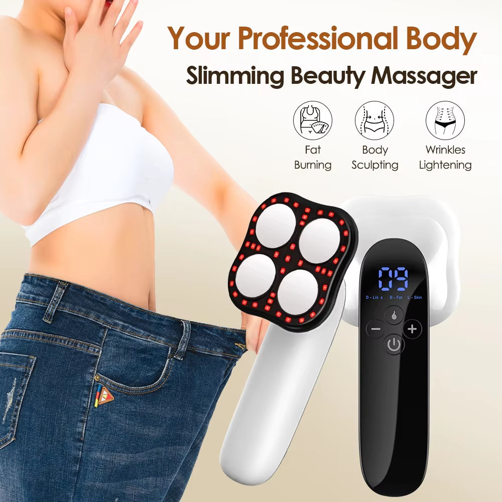 Electric Fat Remover Body Massager for Belly Waist Arm Leg Butt Cordless Body Sculpting Machine